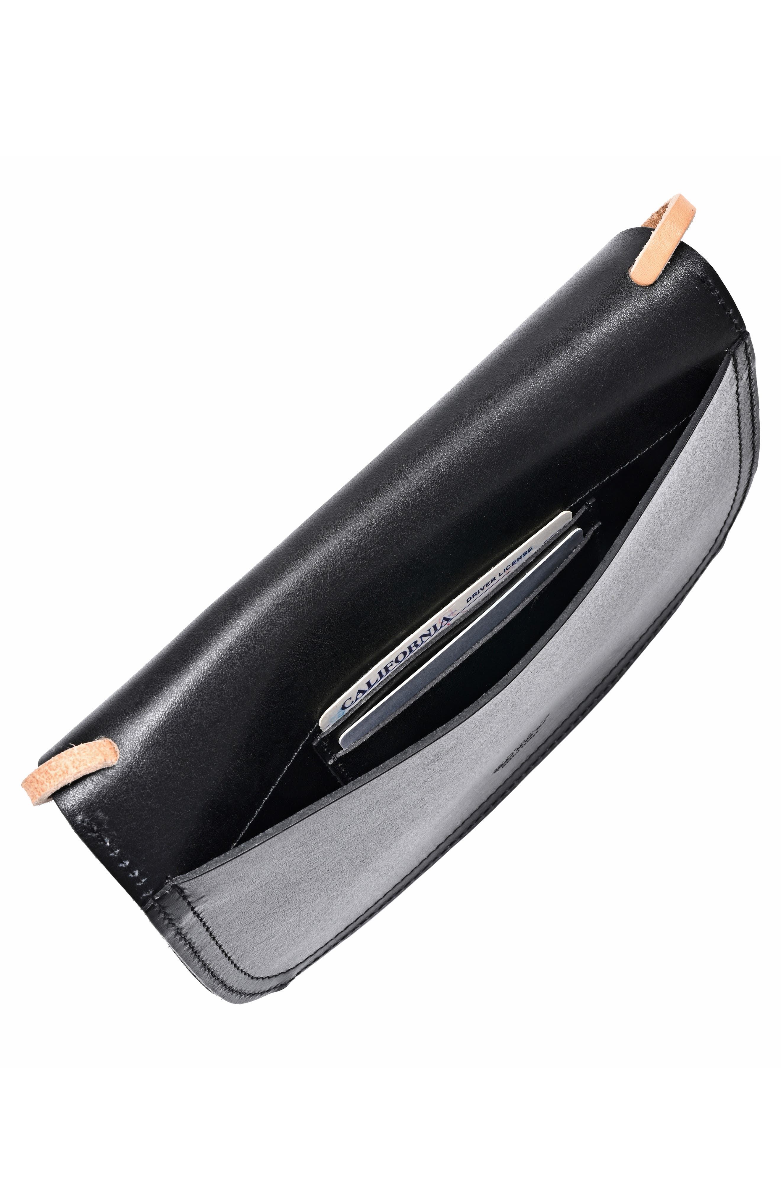 OLD TREND Ada Leather Crossbody Bag, Alternate, color, Black