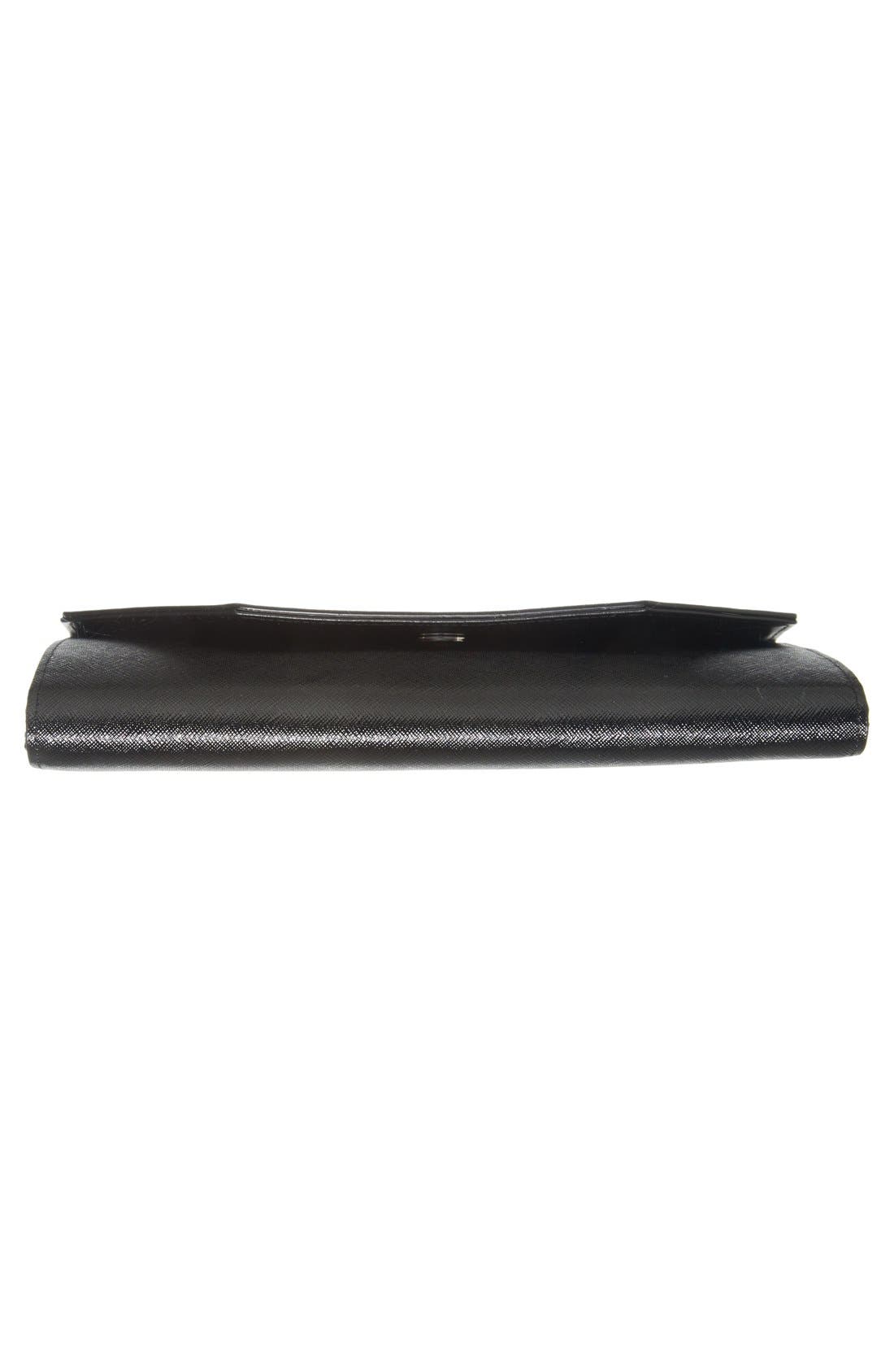 Halogen<sup>®</sup> Angled Leather Day Clutch, Alternate, color, 