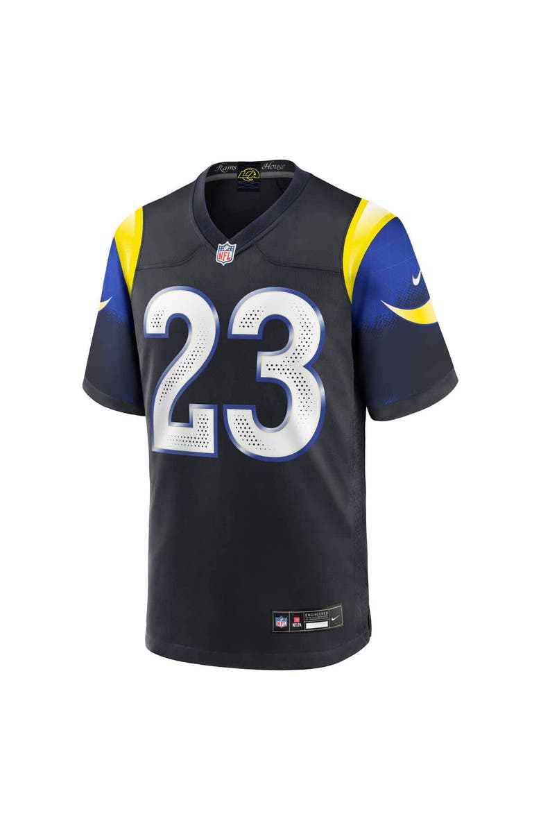 Nike Men's Nike Kyren Williams Midnight Blue Los Angeles Rams 2025 Rivalries Collection Game Jersey, Alternate, color, Dark Blue
