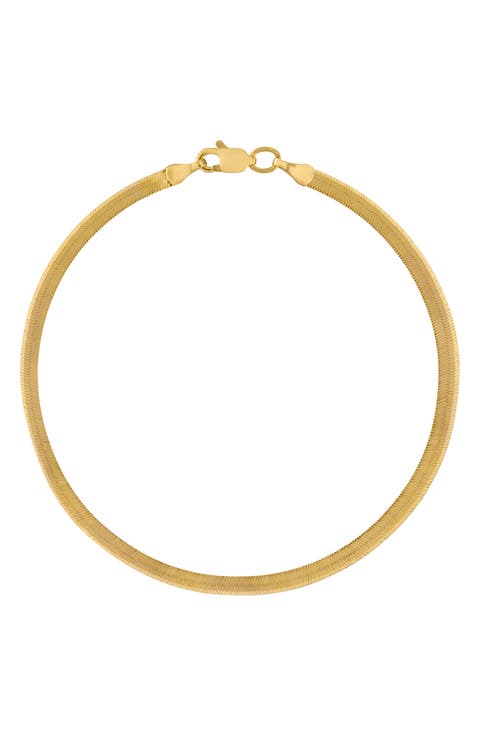 Herringbone Chain Bracelet