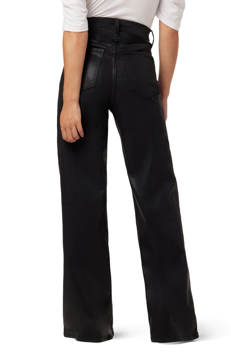 Joe's The Mia Coated High Waist Wide Leg Jeans, Alternate, color, 