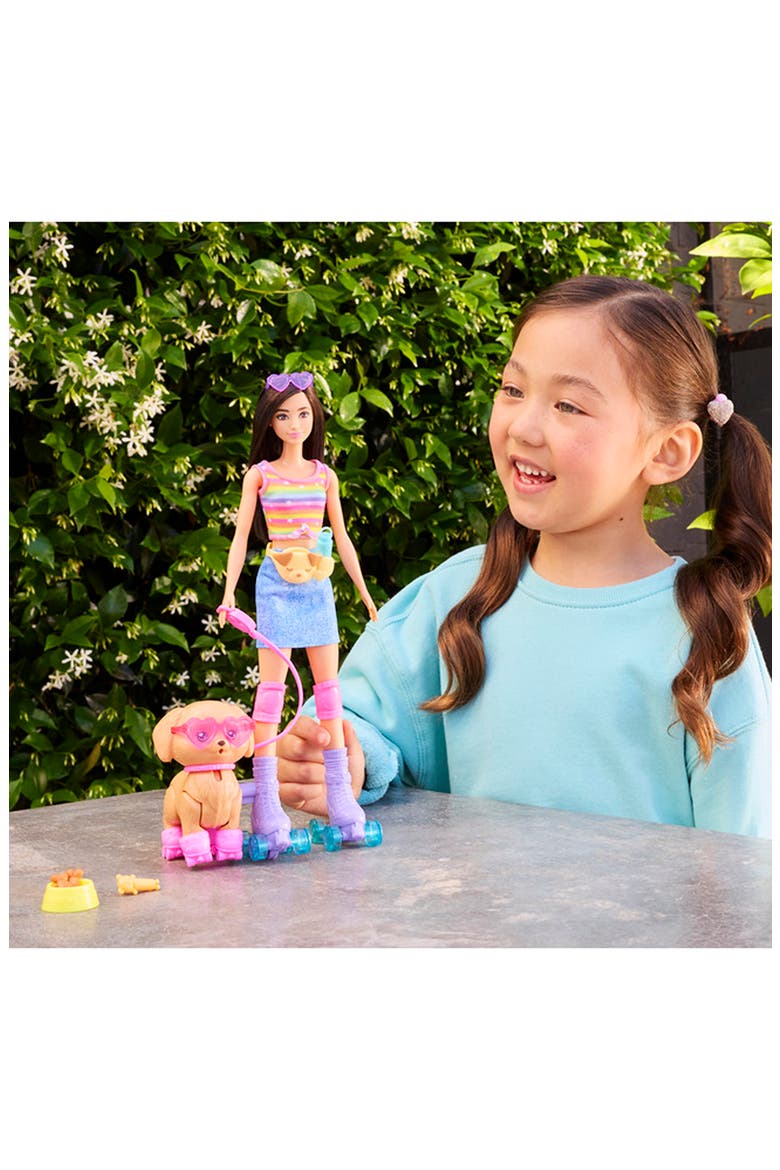 Kids' Feature Pet Brunette Doll Set, Alternate, color, BRUNETTE