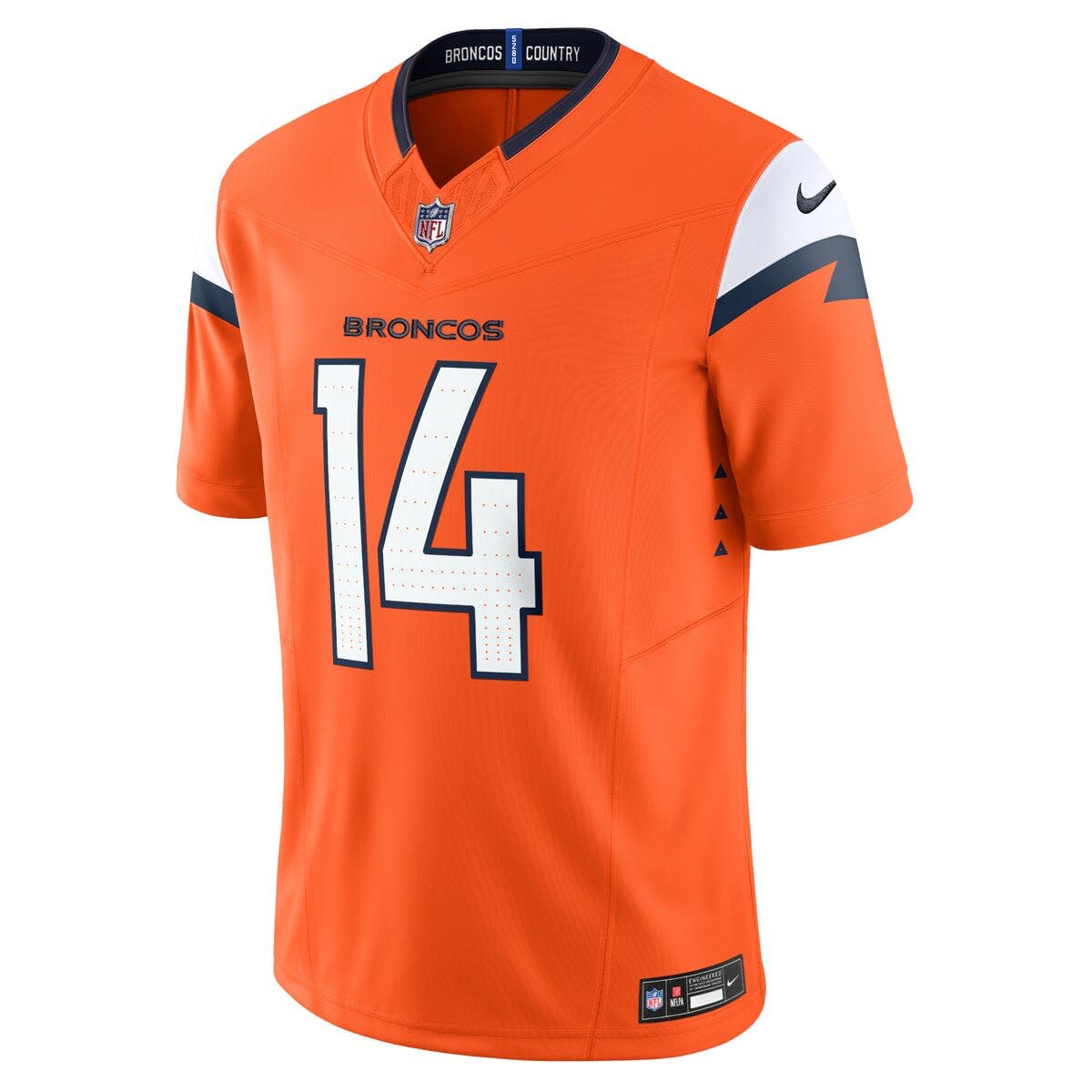 Men's Nike Courtland Sutton Orange Denver Broncos Mile High