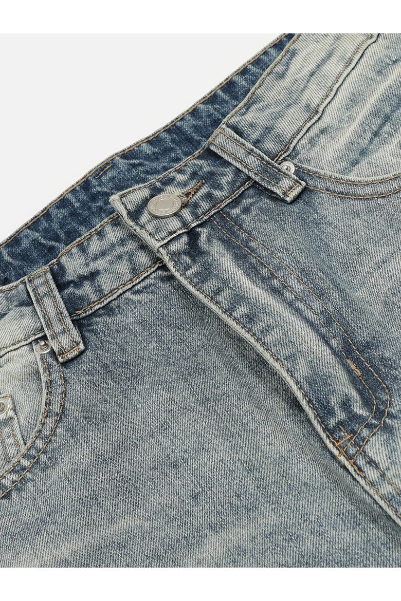 Baggy Barrel Washed Jeans, Alternate, color, Blue
