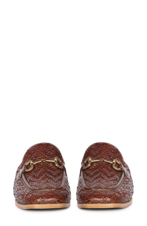 Saint G Women's Brown Izaan - Heeled Mule - Mahogany In Mahogany
