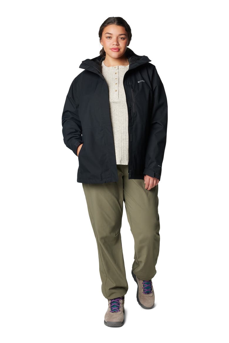 Hikebound II Waterproof Jacket, Alternate, color, BLACK