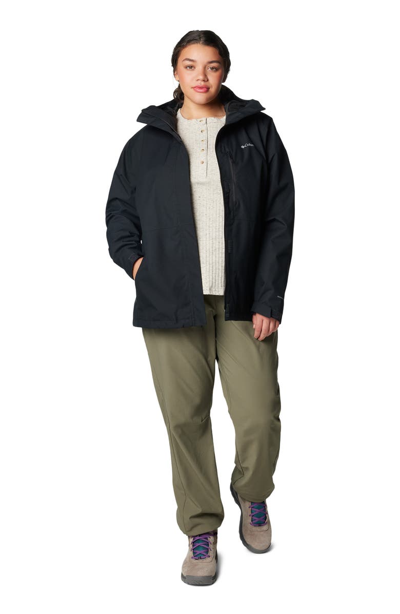 Columbia Hikebound II Waterproof Jacket, Alternate, color, Black