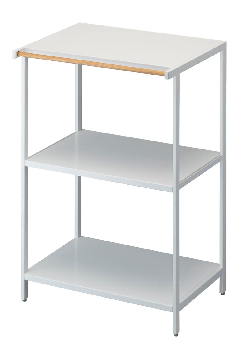 Tower 3-Tier Storage Rack, Main, color, WHITE