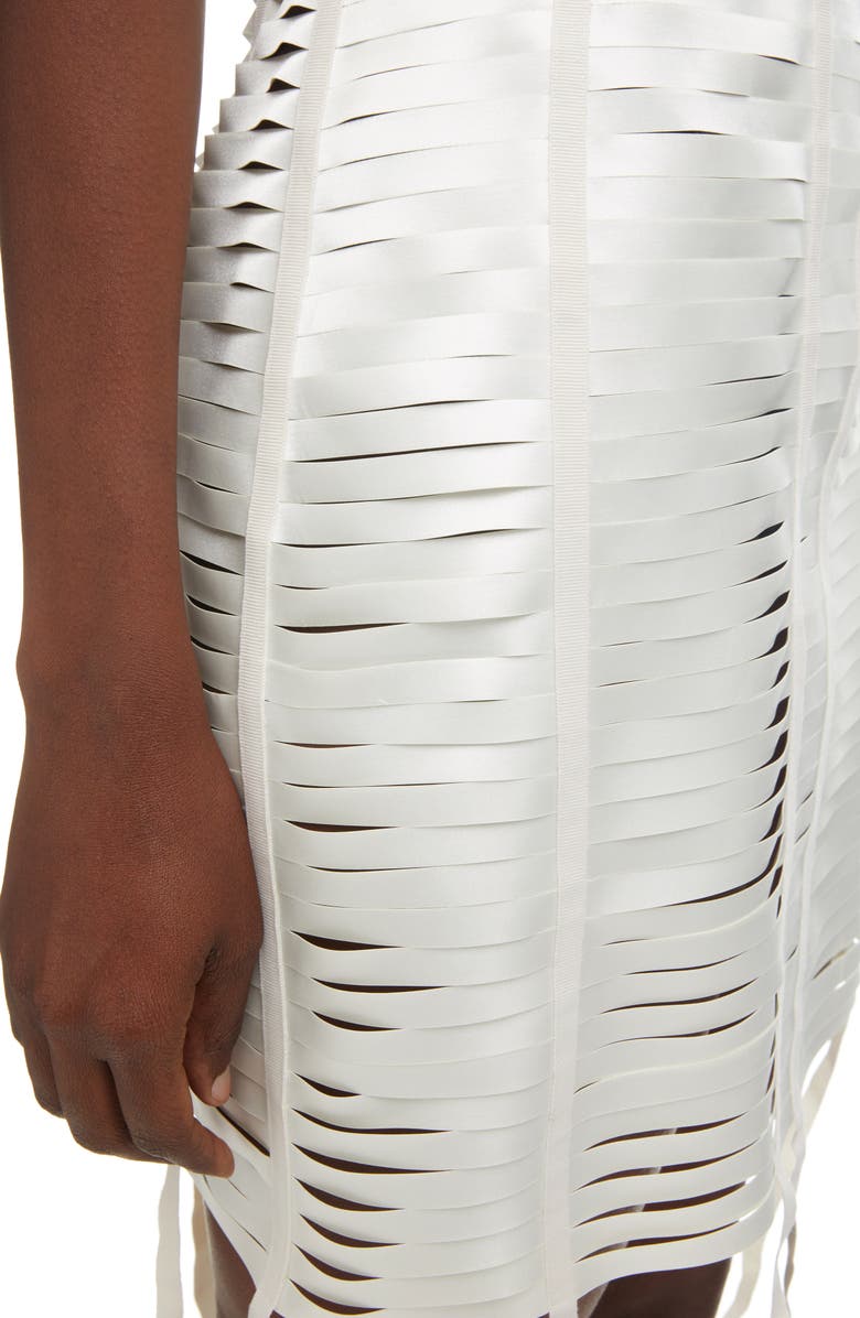 Givenchy Bands Cocktail Minidress, Alternate, color, 