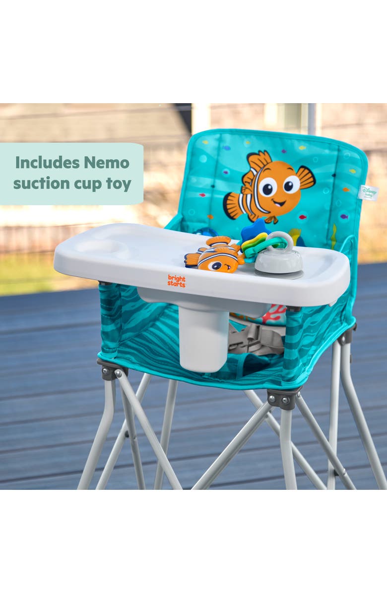 BRIGHT STARTS Finding Nemo Pop N Dine, Alternate, color, Teal