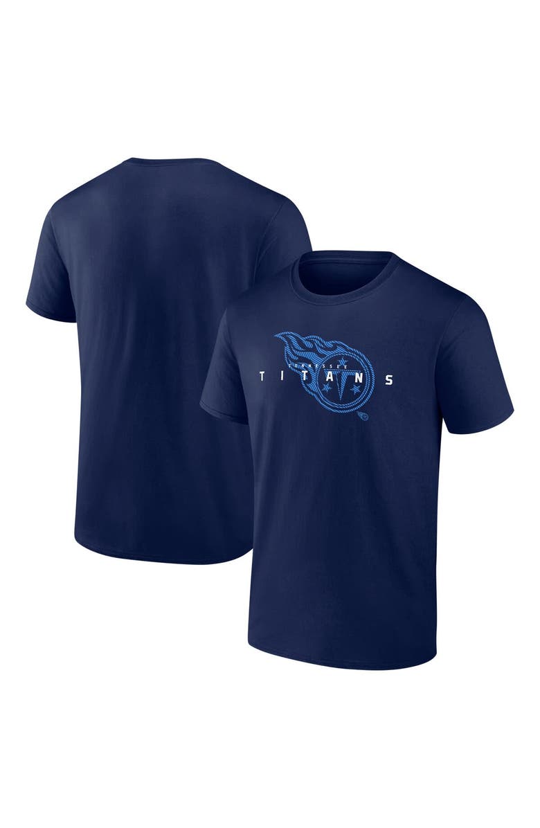 FANATICS Men's Fanatics Navy Tennessee Titans Coordinate T-Shirt, Main, color, 