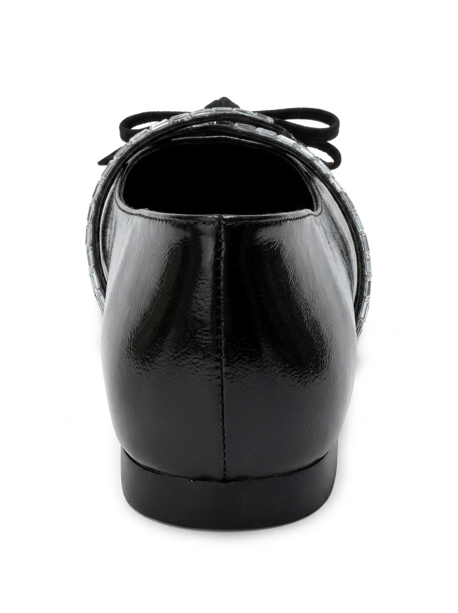 Spaes Ballet Flat, Alternate, color, Black