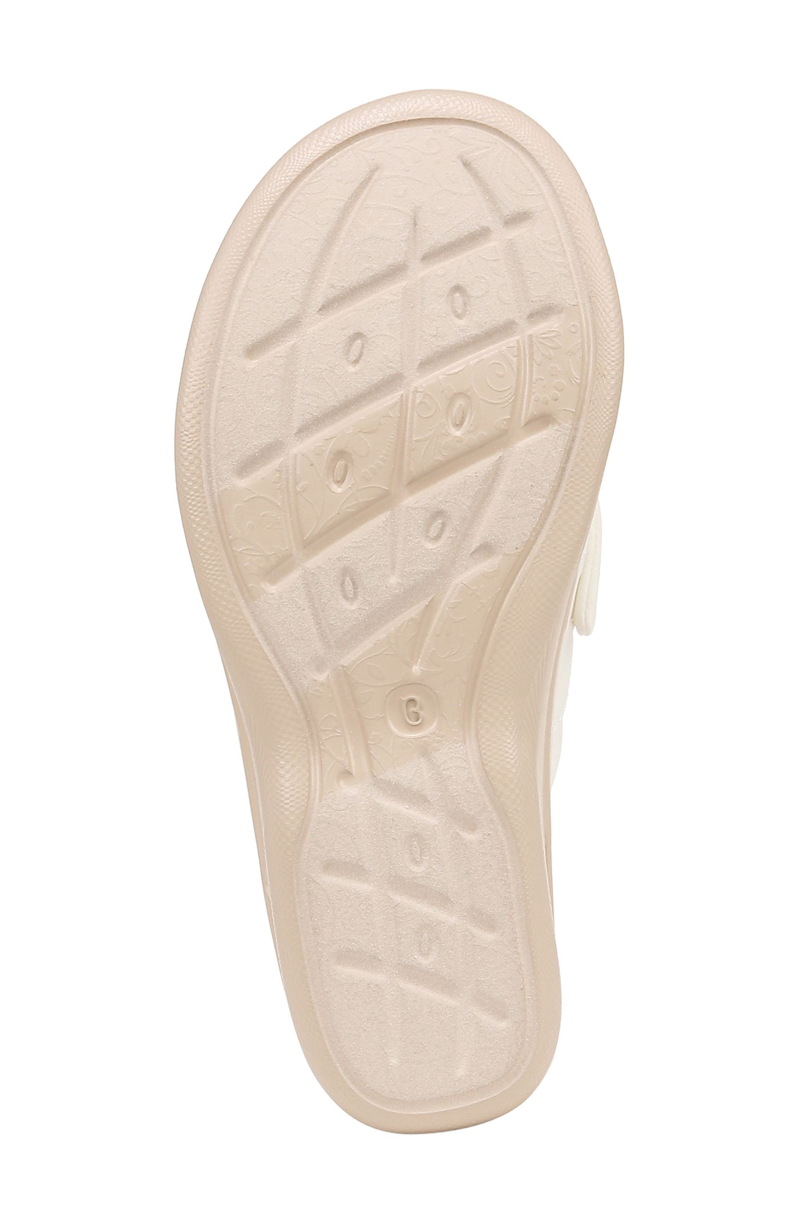 LifeStride BZees Smile II Wedge Slide Sandal, Alternate, color, White