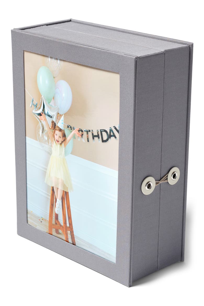 Story Vault Keepsake Box, Main, color, SLATE, NEUTRAL