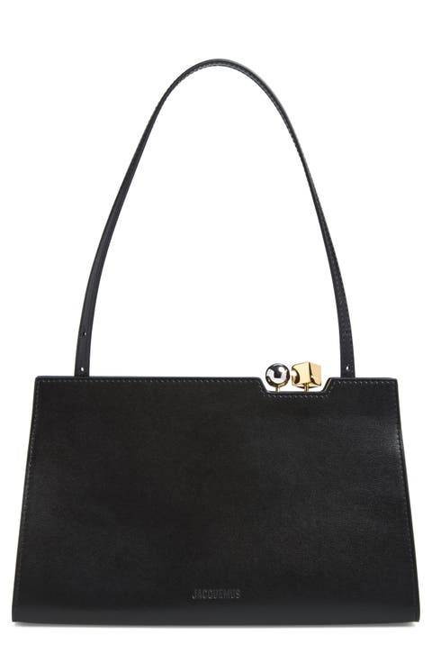 La Pochette Salon Leather Handbag