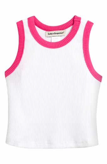 Cotton Emporium Kids' Rib Racerback Tank