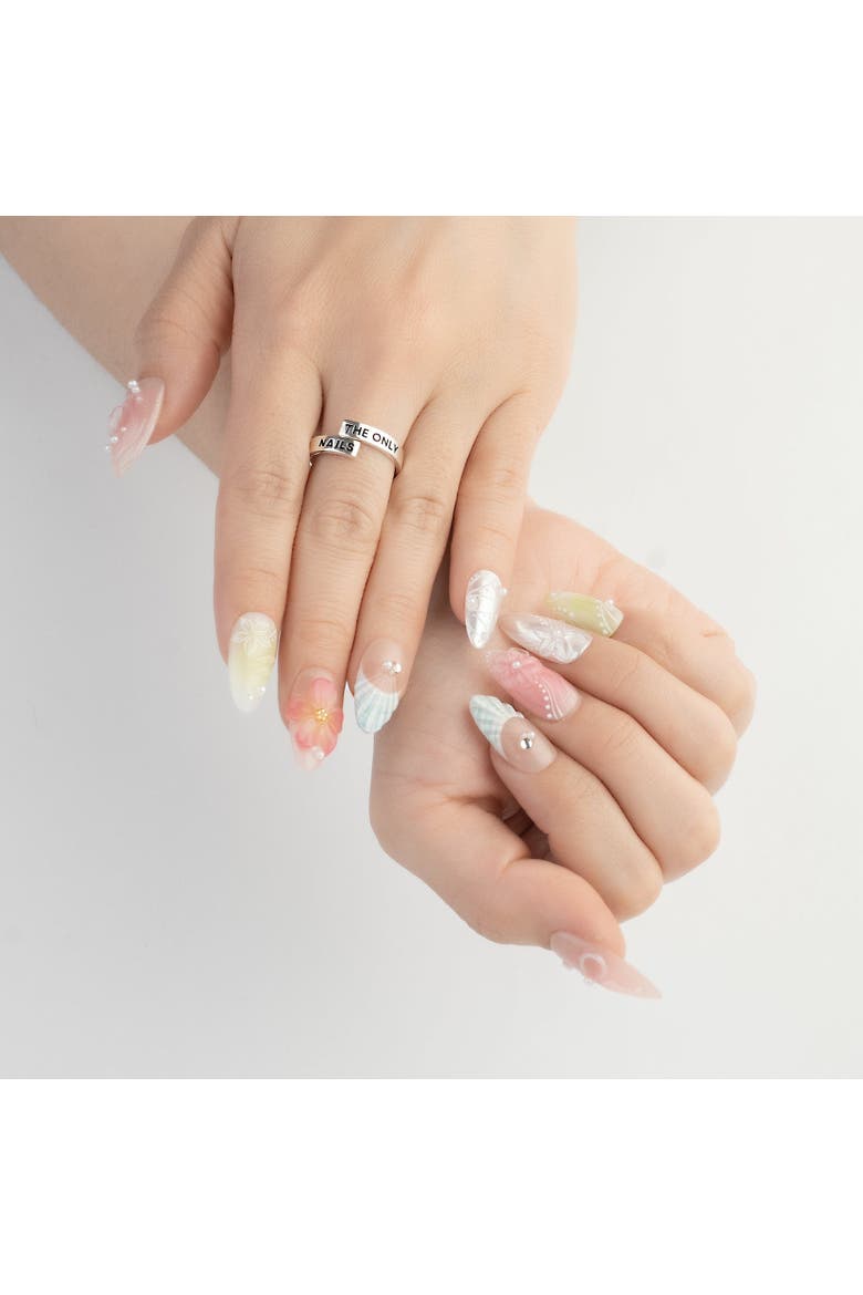 Seaside Picnic - Nail Set, Alternate, color, Blue