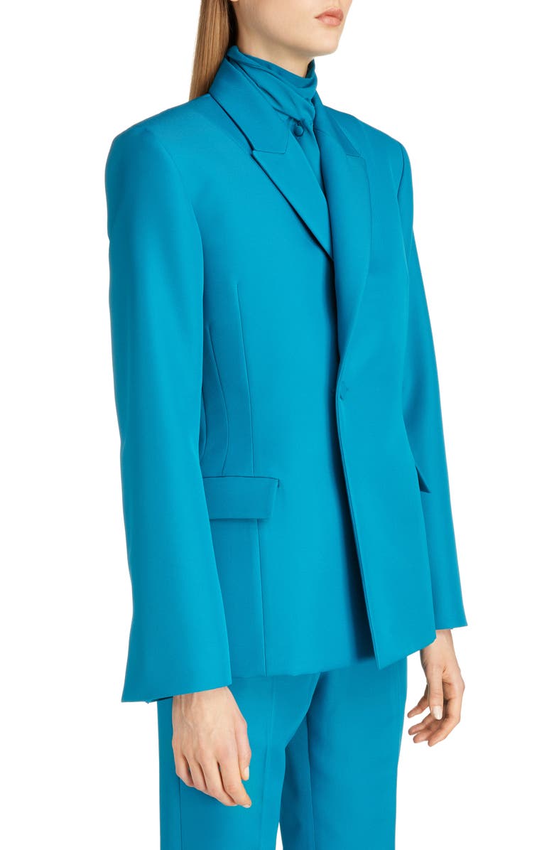 Balenciaga Tech Twill Blazer, Alternate, color,