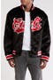 Faux Fur Varsity Jacket