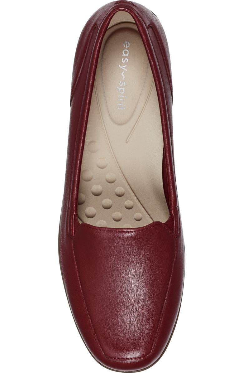 Easy Spirit Devitt Flat, Alternate, color, Medium Red