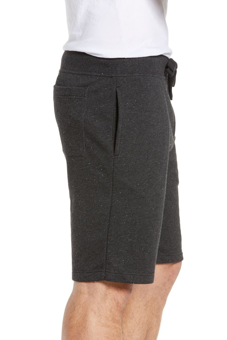 Zavier Terry Lounge Shorts, Alternate, color, BLACK