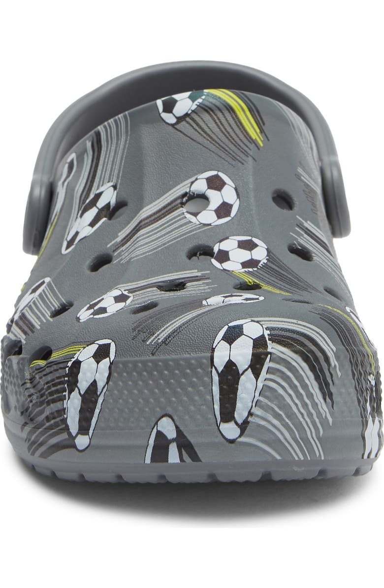 CROCS Kids' Baya Print Clog, Alternate, color, Charcoal