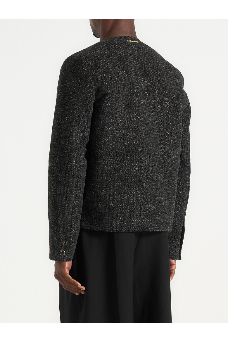 Melvin Textured Jacket, Alternate, color, Black