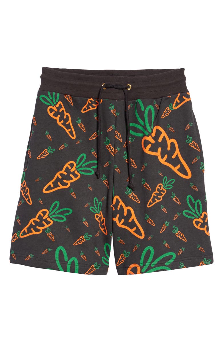 CARROTS BY ANWAR CARROTS Cotton Graphic Sweat Shorts, Alternate, color, 