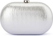 Olga Berg Izza Oval Frame Clutch