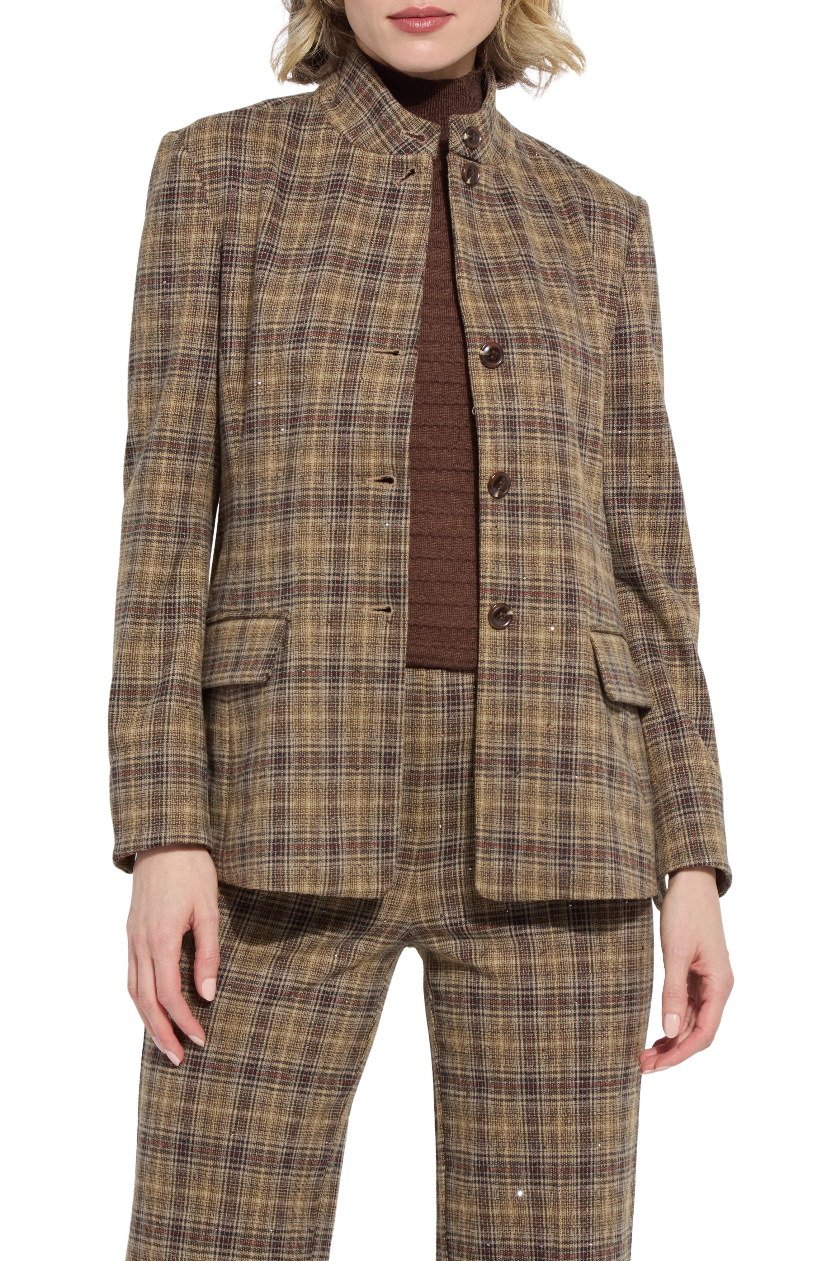 Marceline Brushed Jacquard Blazer