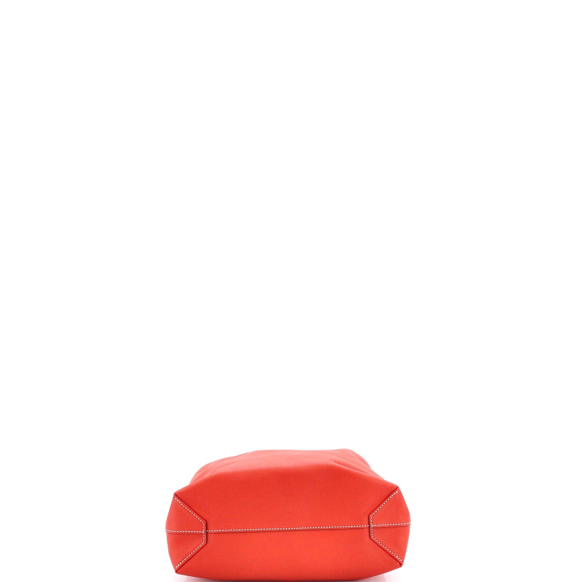 Pre-Owned Hermes Double Sens Tote Veau Sikkim 28, Alternate, color, Sanguine/Rose Lipstick