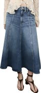 MANGO Alice Denim Maxi Skirt