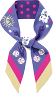Centinelle Fortune Twilly Ribbon Scarf