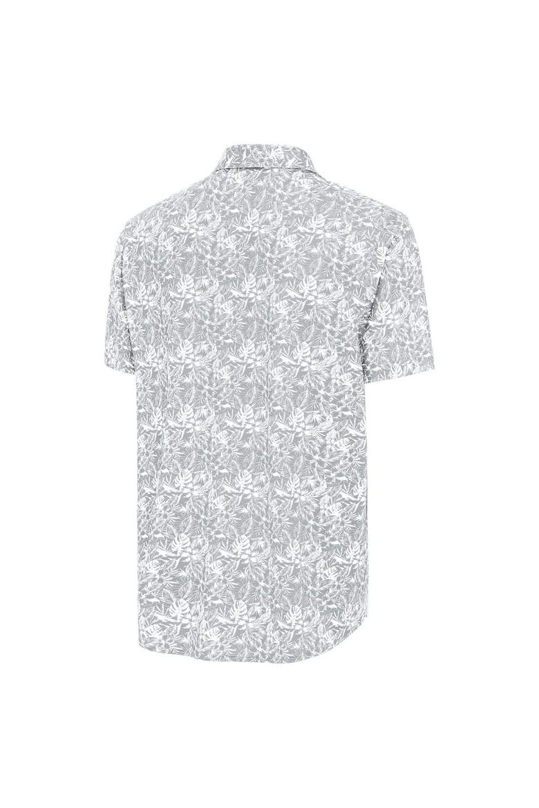 Men's Antigua Gray Baltimore Orioles Resort Button-Up Shirt, Alternate, color, Gray