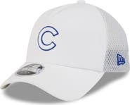 New Era Men's New Era White Chicago Cubs 2026 Batting Practice Apex 9FORTY Adjustable Trucker Hat
