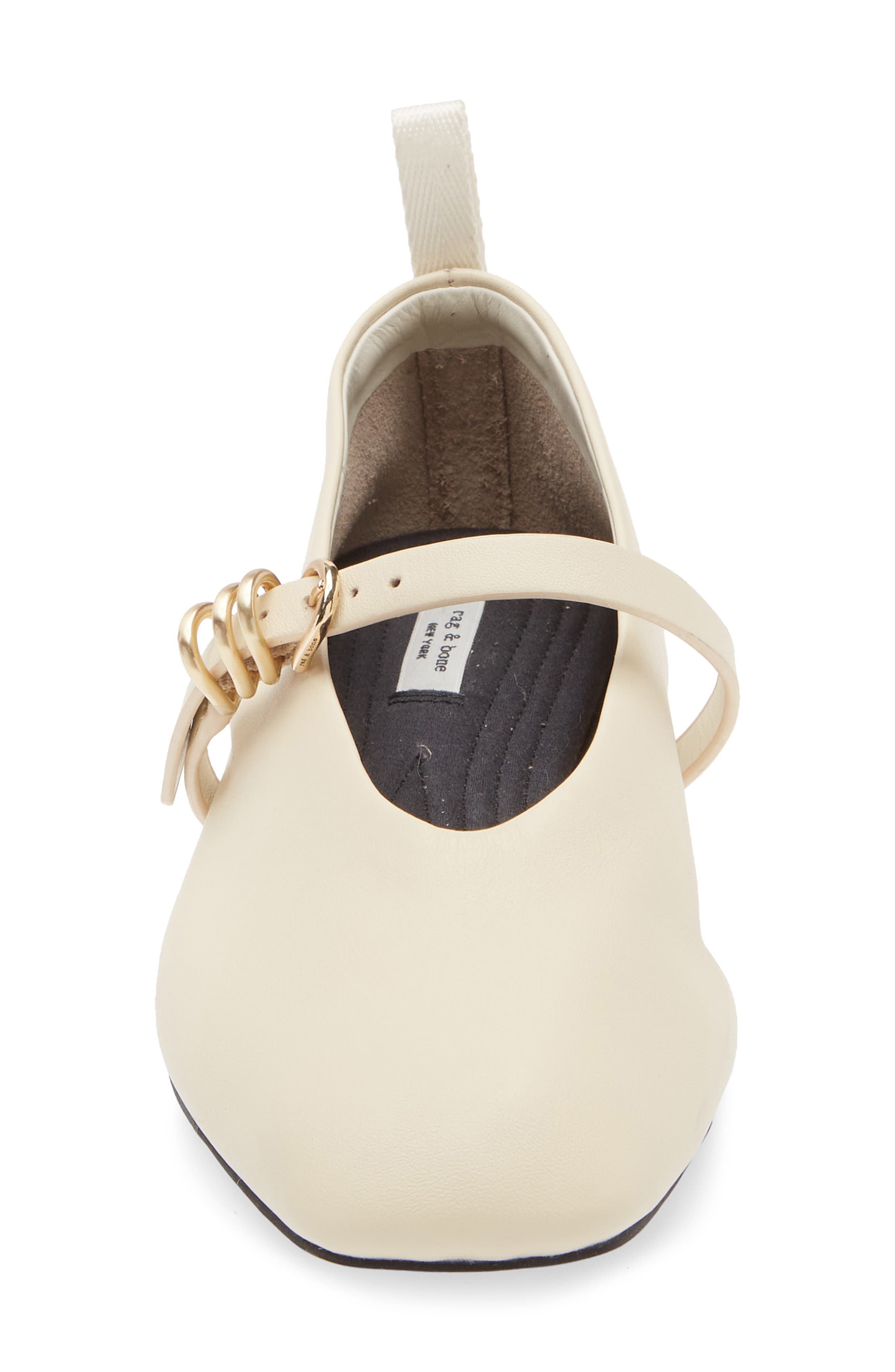 rag 
bone Spire Mary Jane Flat, Alternate, color, Greige Leather