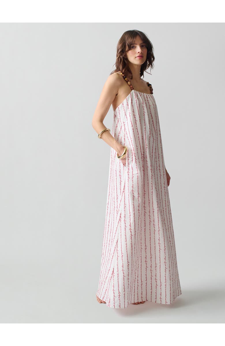 Lingua Franca Grikos Stripe Dress, Main, color, 