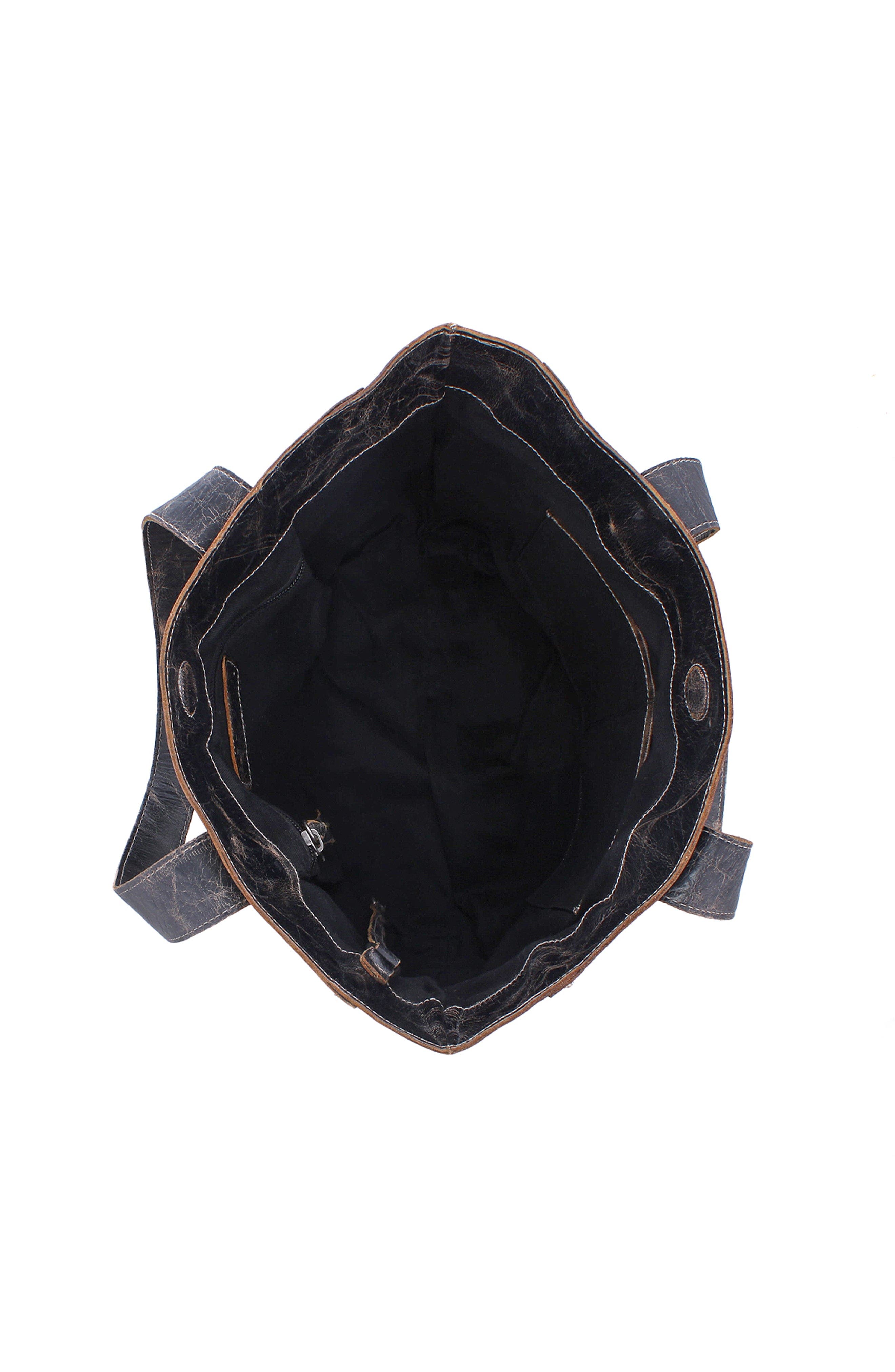 Stevie Compact Totebag, Alternate, color, Black Lux