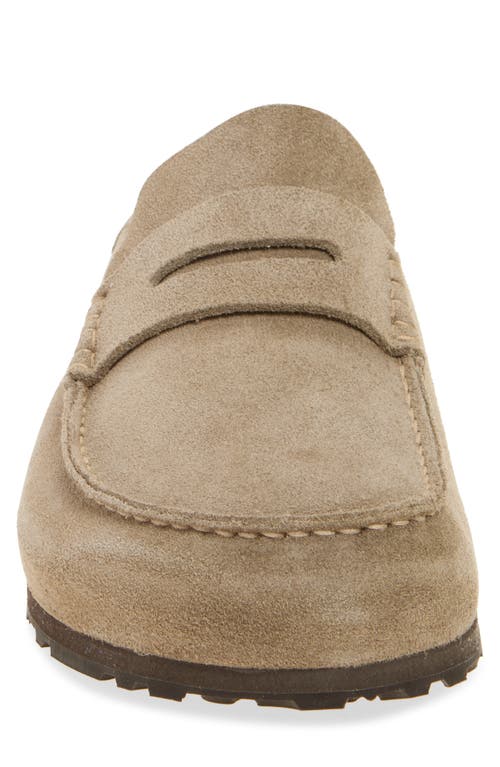 Birkenstock Naples Wrapped Suede Mules
