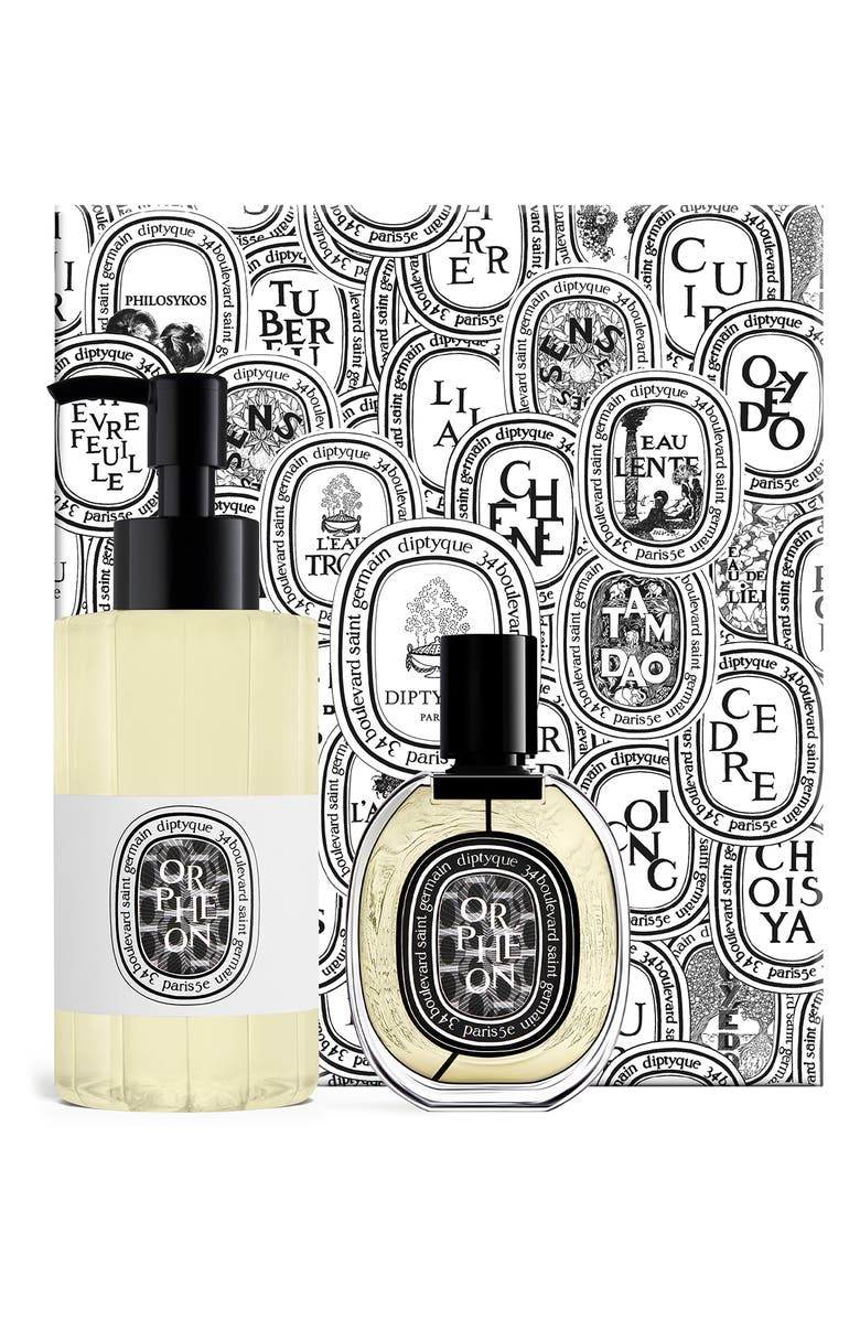 Diptyque Orphéon Eau de Parfum & Cleansing Hand & Body Gel Set $160 Value, Main, color,