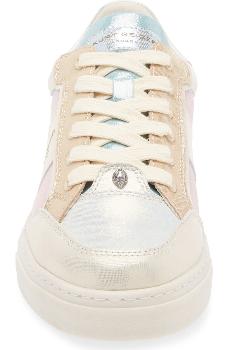 Kurt Geiger London Kensington Slim Cupsole Sneaker, Alternate, color, Metal Comb