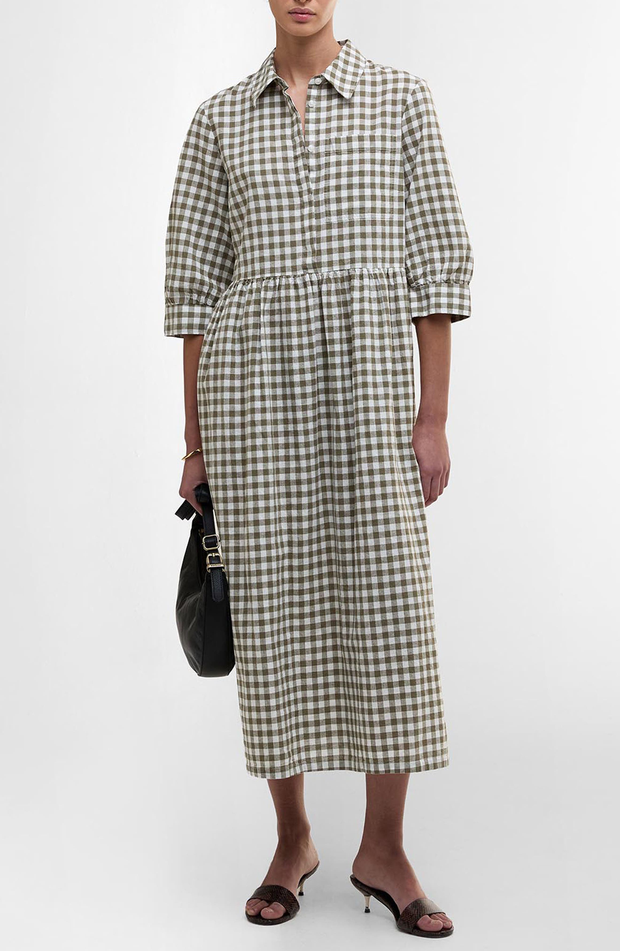 Barbour Adele Gingham Shirtdress