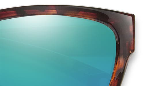 Smith 56mm Joya Chromapop™ Polarized Square Sunglasses In Opal Fade/chromapop Opal
