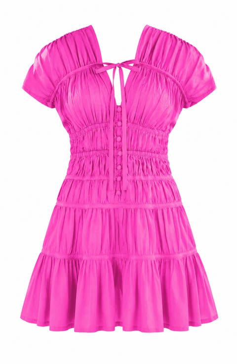 The Srikandi Ruffle Mini Dress