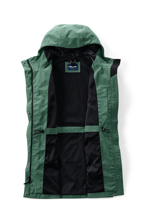 LANDS' END LANDS' END SQUALL HOODED WATERPROOF RAINCOAT