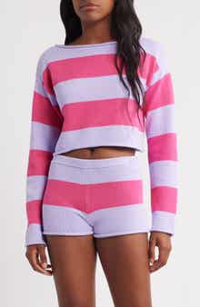 Florence by Mills Cotton Blend Crop Rugby Sweater