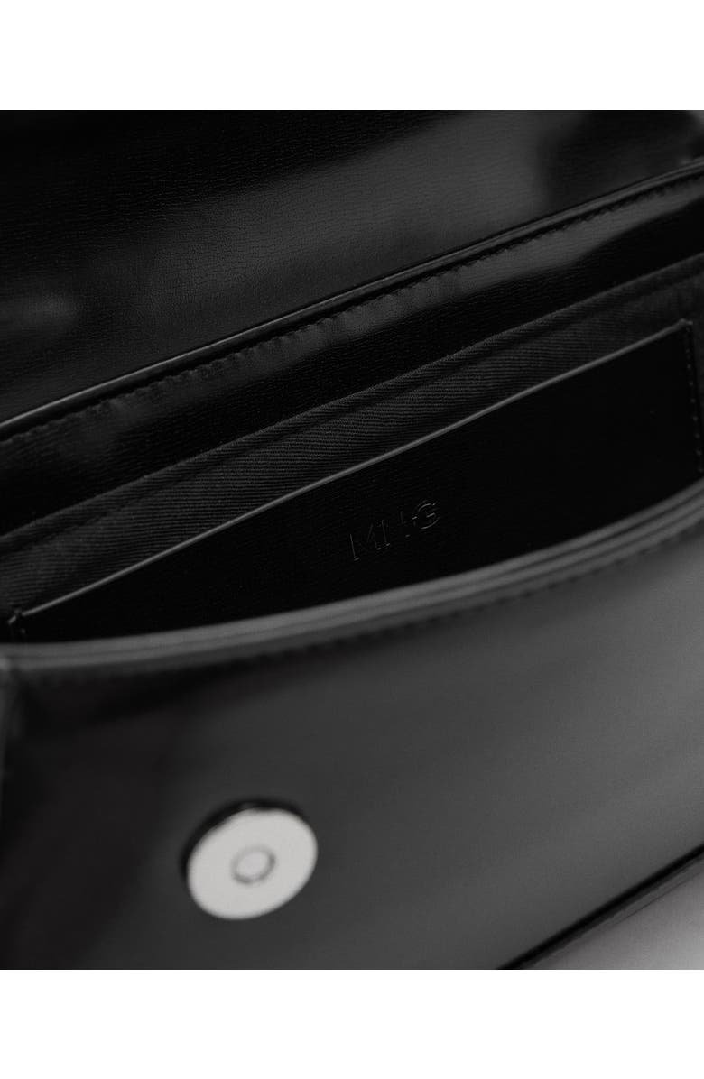 MANGO Faux Leather Shoulder Bag, Alternate, color,