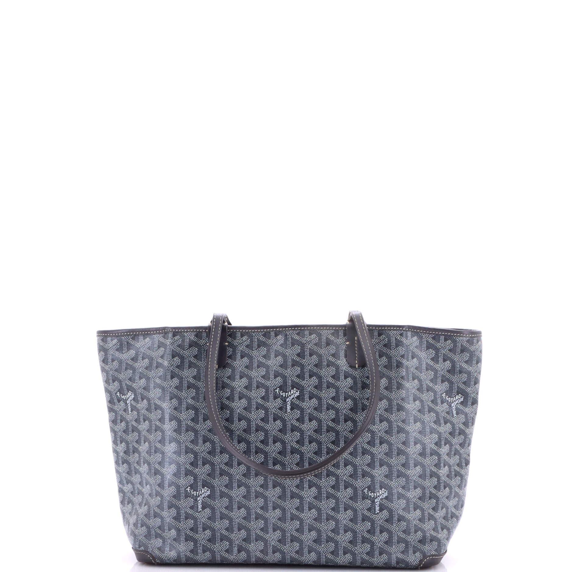 Pre-Owned Goyard Artois Tote Coated Canvas PM, Alternate, color, Gray