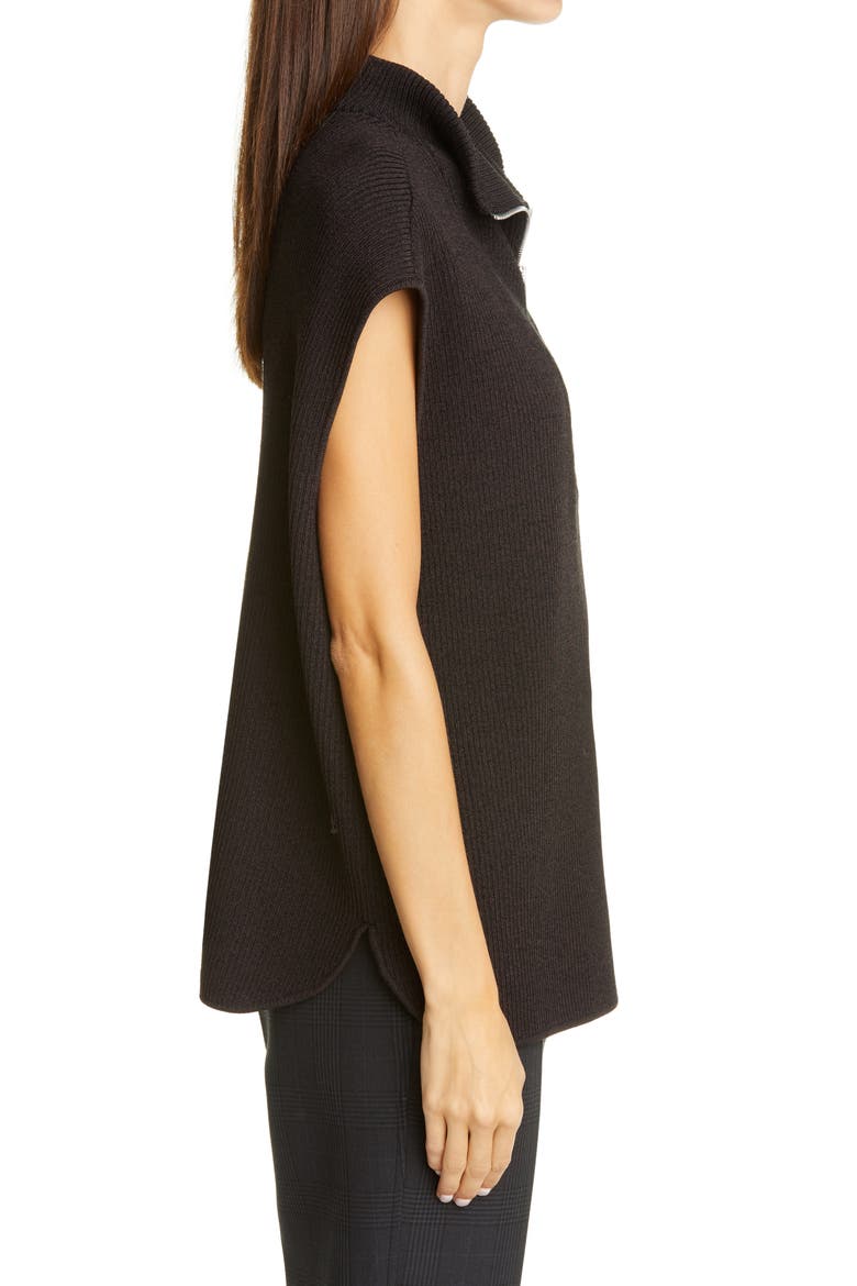 Half Zip Sweater, Alternate, color, CHICORY COFFEE