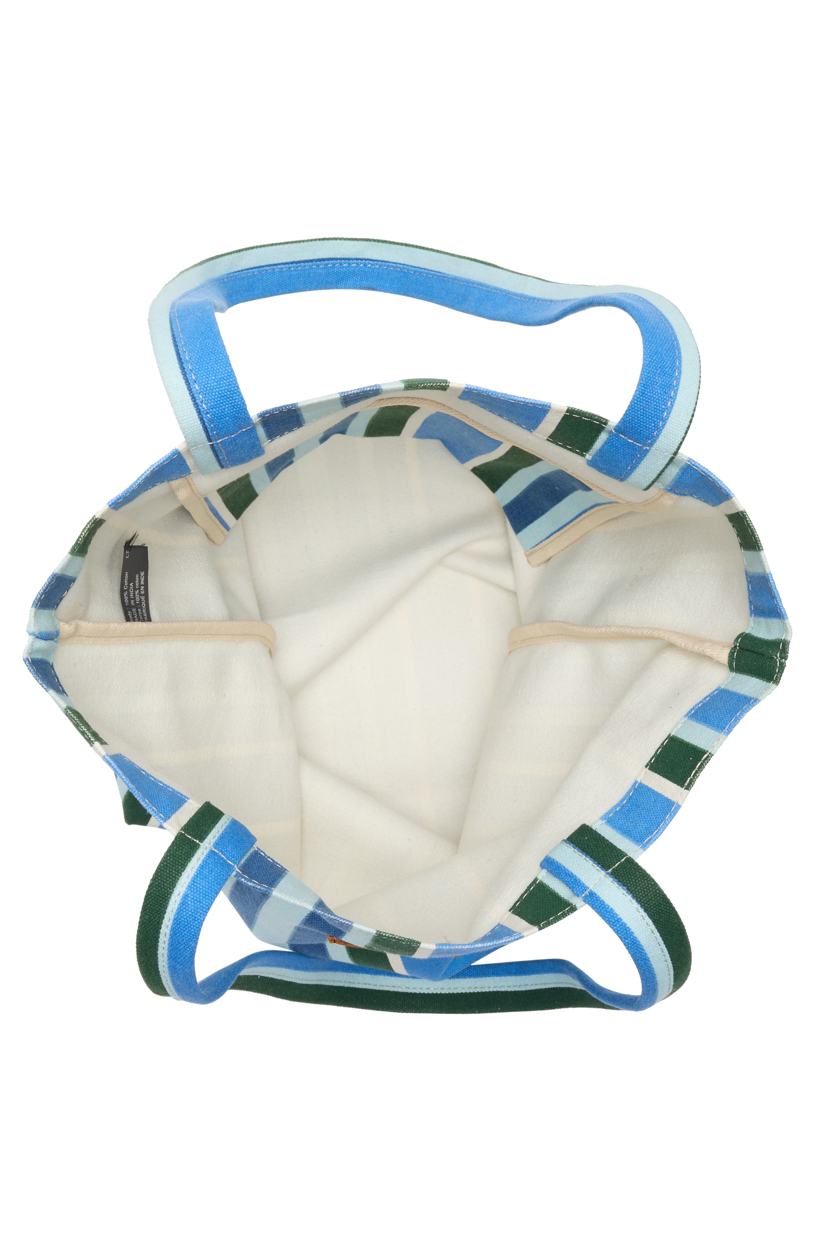 Eden Cotton Canvas Tote, Alternate, color, SKY MULTI